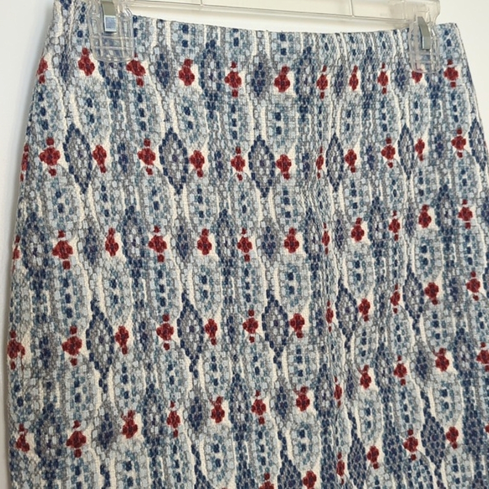 LOFT Printed Pencil Skirt